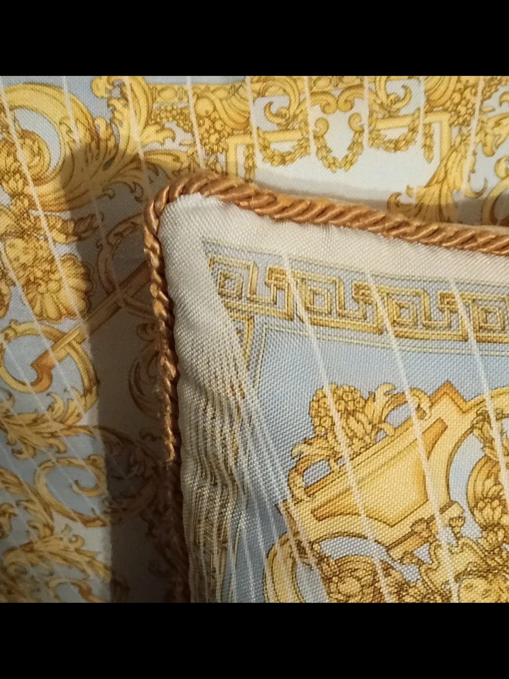 Pair Of Versace Pillows.